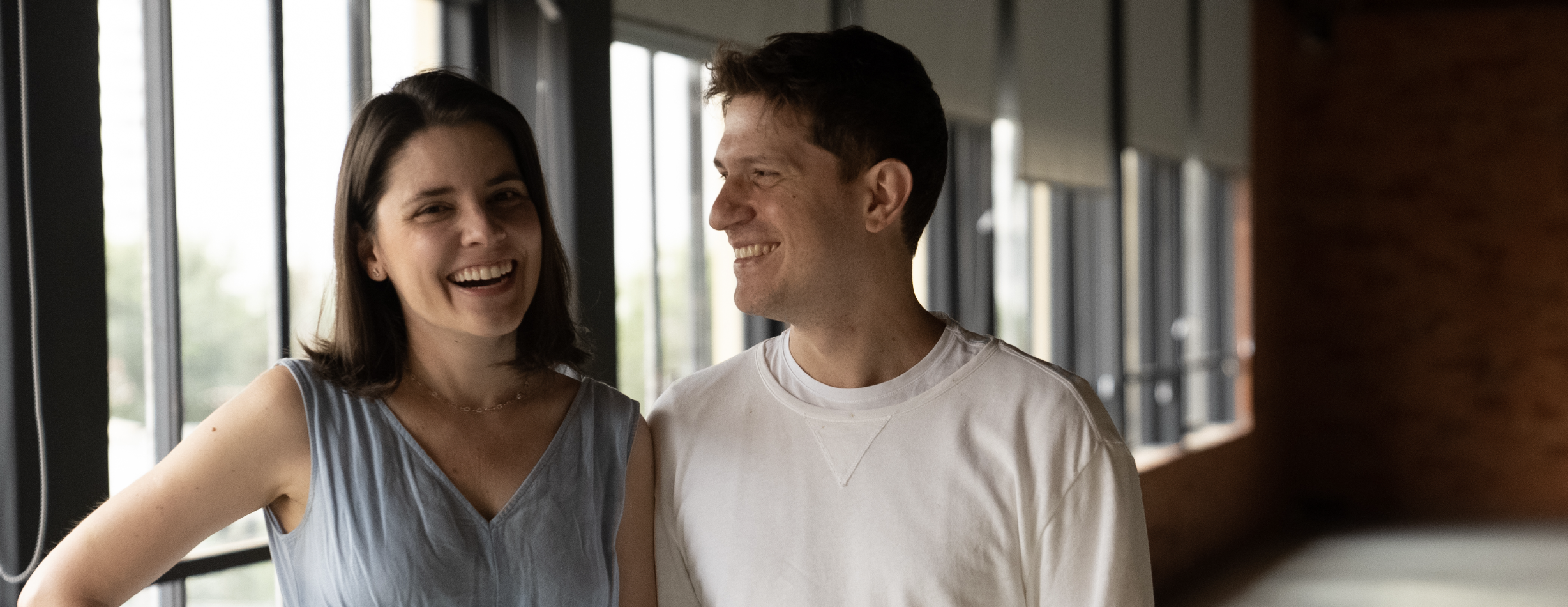 Sócios Julio e Marcela